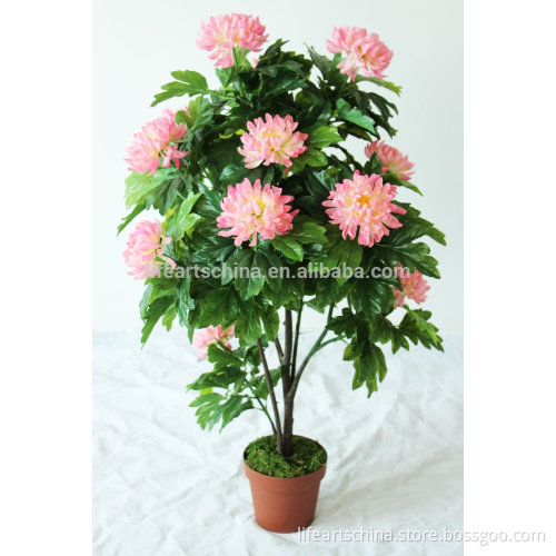 artificial flower, 102cm Chrysanthemum flower tree
